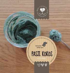 pasji kokos - kokosovo olje za pse s spirulino