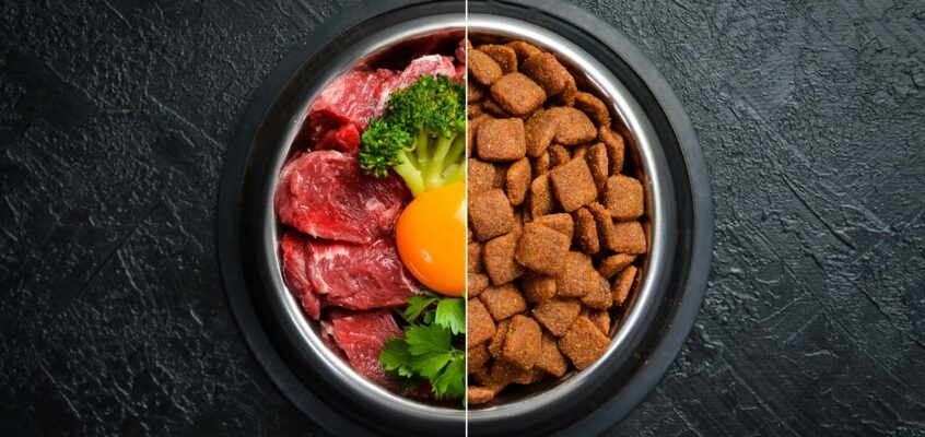 Surove beljakovine v hrani za pse